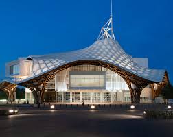 Centre Pompidou Metz dans le quartier de l'amphithéâtre