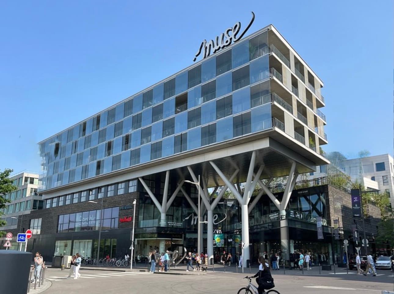 quartier amphitheatre metz centre commercial Muse emplacement moderne