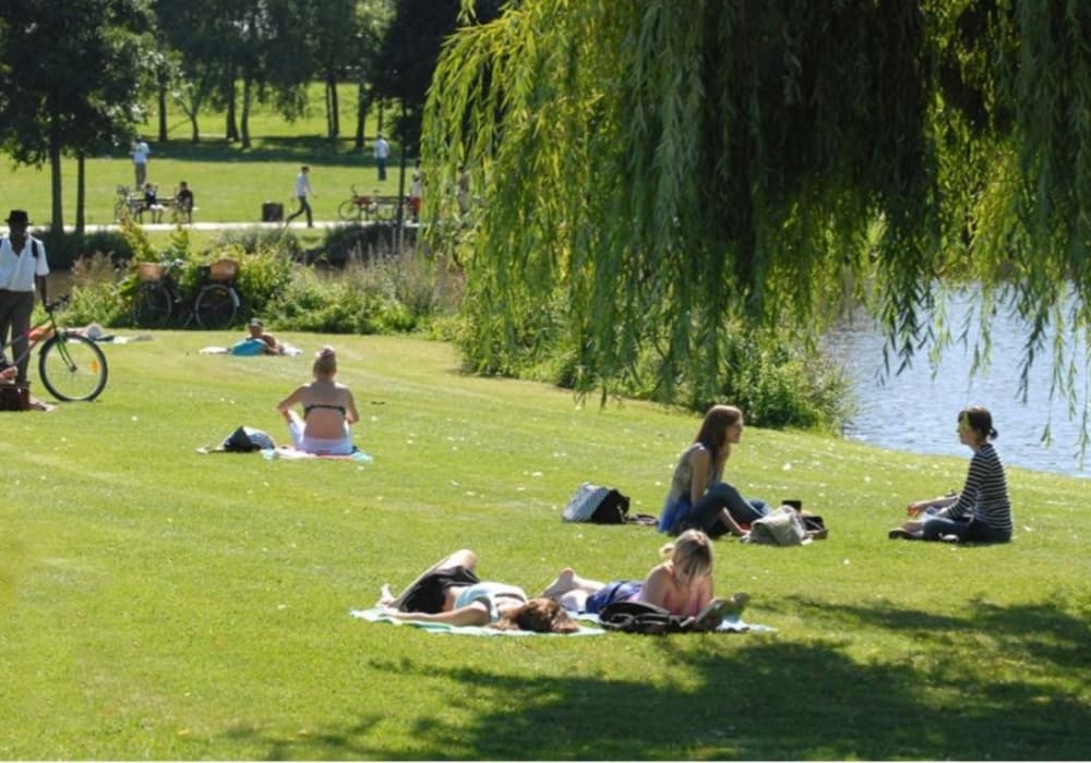 berges ombragées de la Moselle à Metz idéales en cas de forte chaleur